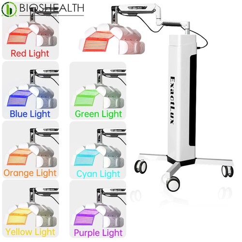 立式大排灯PDT光动力七色光谱仪红蓝光修护美容仪嫩肤仪美容院用