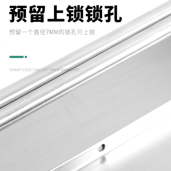 车载家用折叠大号收纳盒三层铁盒不锈钢工具箱加厚收纳箱铁皮多层