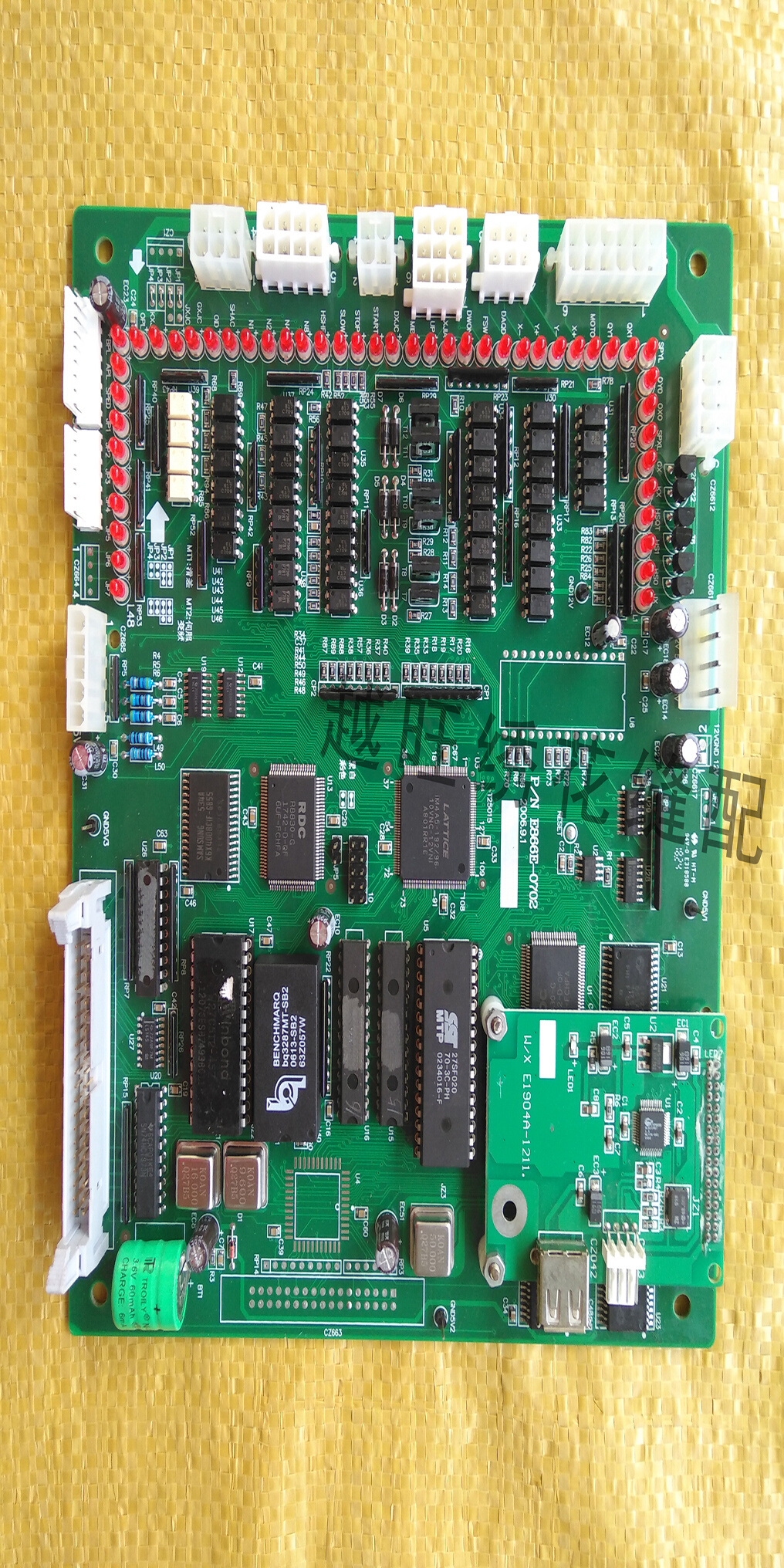 电脑绣花机配件E866主板带USB小板866电控机箱板电路板国产机爆款 标准件/零部件/工业耗材 其他五金件 原图主图