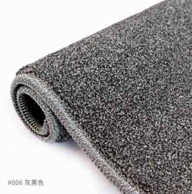 新品富兴客厅满铺进门垫卧室米轻奢床边毯地毯加厚色纯色定制简约