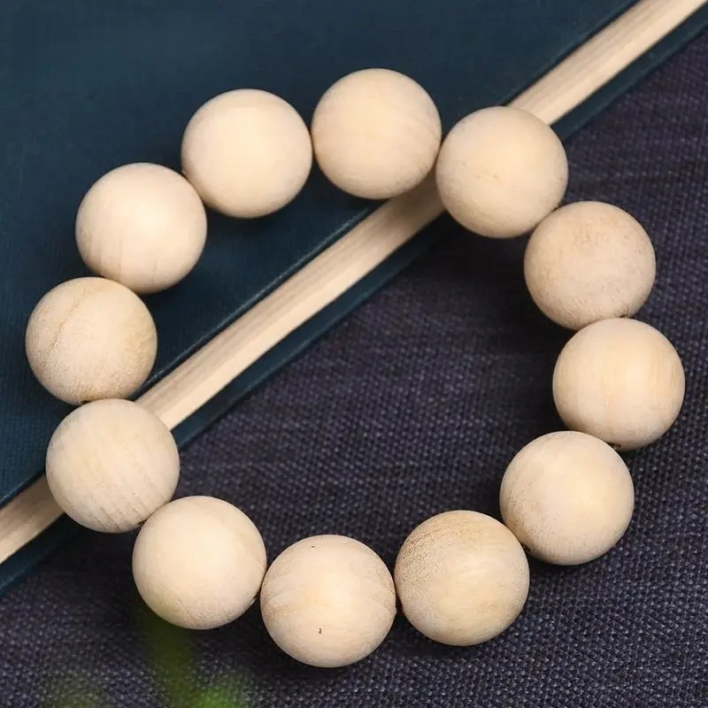 崖柏手串20MM文玩木质绕指柔盘玩学生党男女饰品成品木串