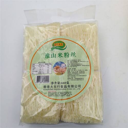 刘裕大东行淮山丝米粉正宗五谷粉丝广东客家炒粉特产米线汤粉660