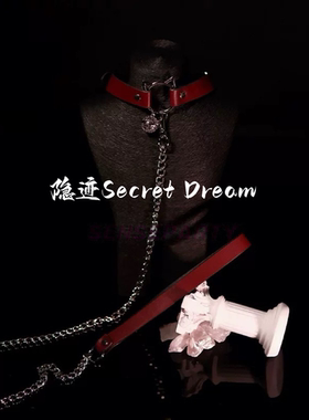 隐迹 「猫咪」小猫项圈铃铛皮革puppy牵引绳小众设计项链