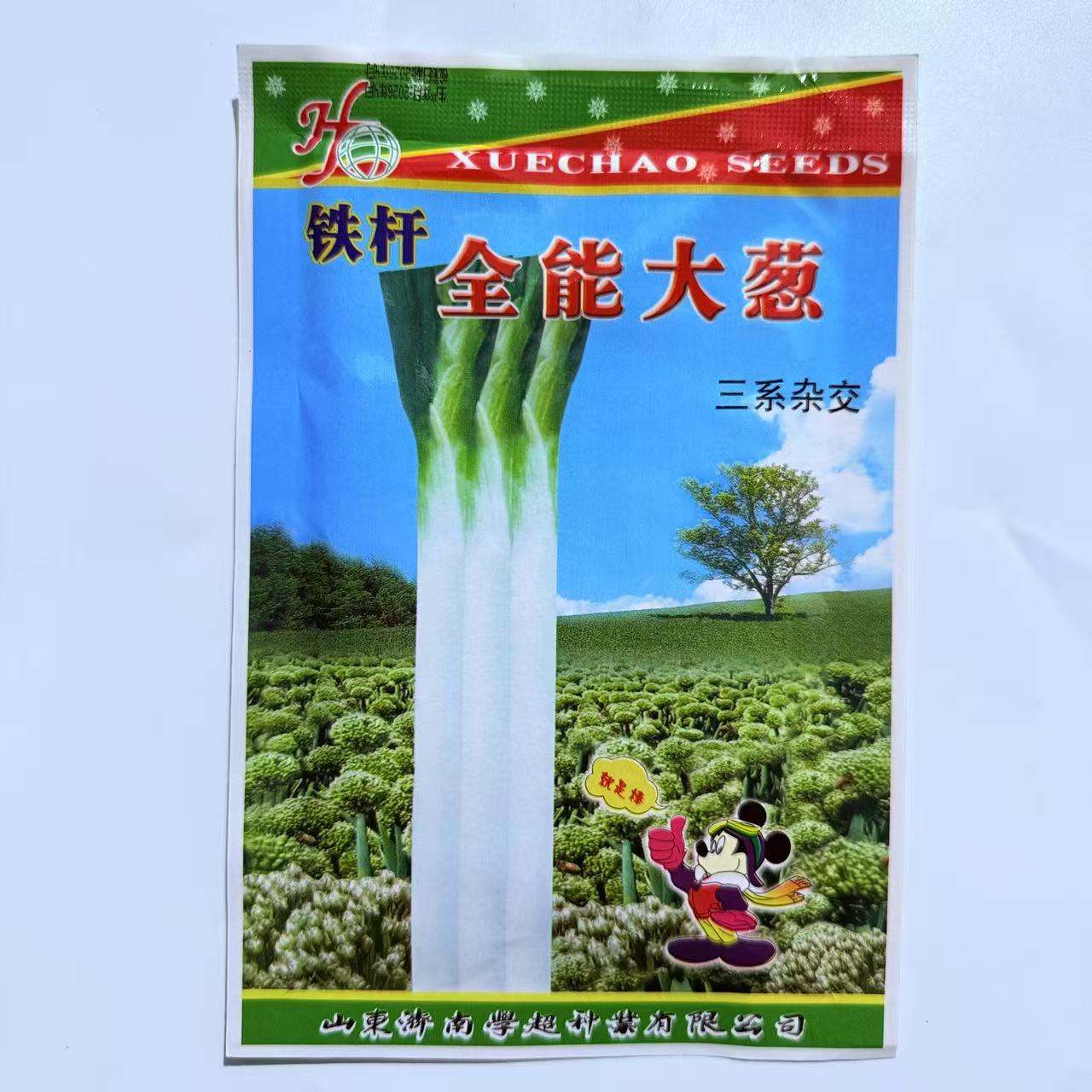 铁杆全能大葱种子山东章丘铁杆大梧桐大葱种子高产葱种蔬菜种春秋