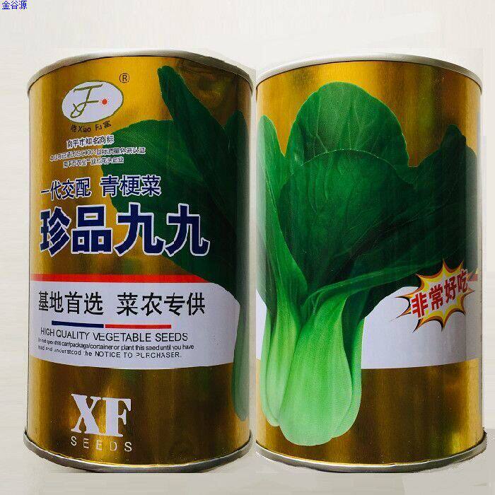 珍品九九青梗菜种子耐抽苔耐热耐寒青菜种子四季上海青油菜种子