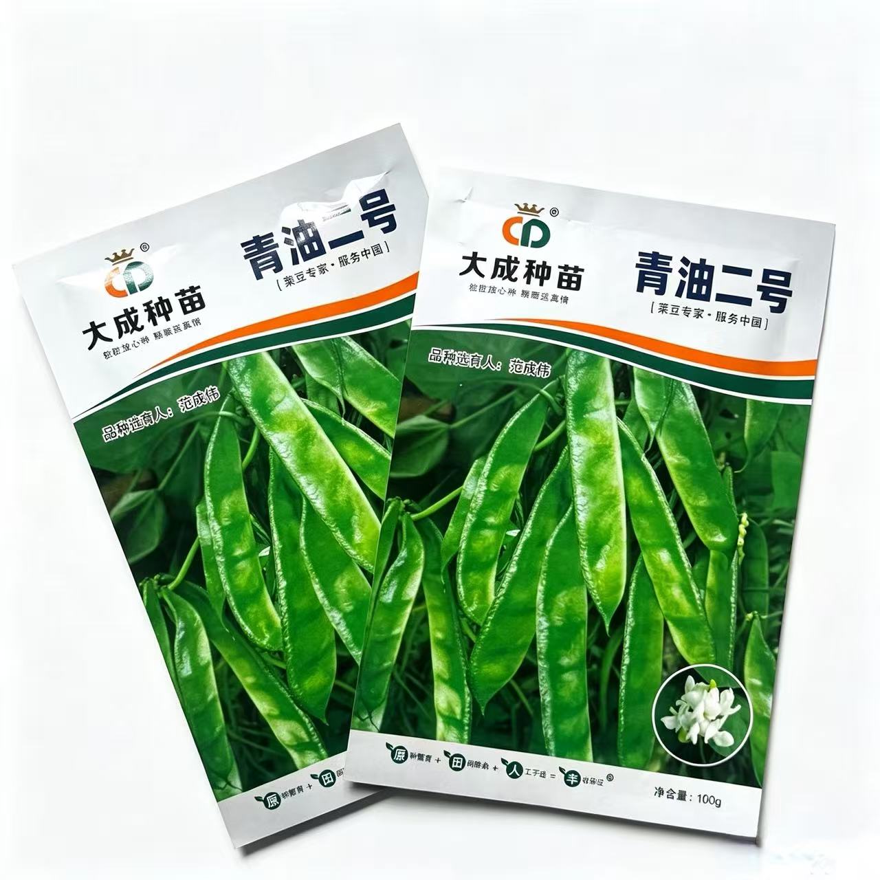 青油二号油豆 早熟丰产纤维少肉厚无筋 家庭菜地基地专用菜豆种子