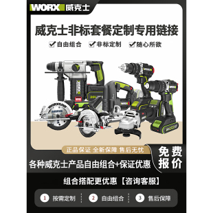 威克士定制20v自由组合锂电款专用链接插电款