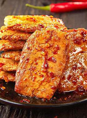 比比赞手撕素肉零食休闲食品小吃