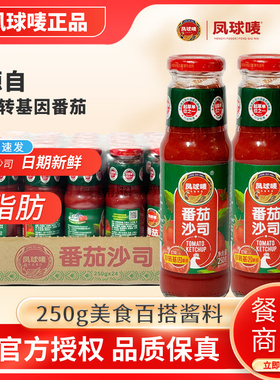 凤球唛番茄沙司250g0脂肪手抓饼薯条披萨汉堡意面烤肉饭蘸酱