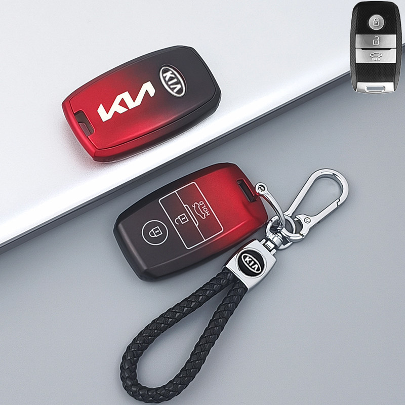 适用于起亚新款福瑞迪K2秀尔狮跑K3K4个性钥匙包老款K5智跑钥匙套