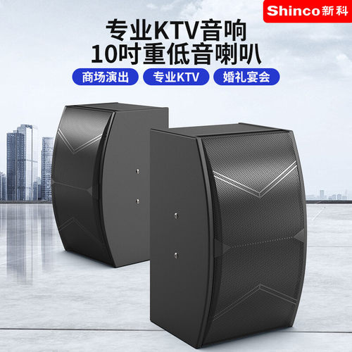 新科10寸三分频18喇叭音
