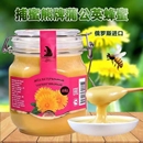 瓶 {花老师专属}俄罗斯捕蜜熊蒲公英蜂蜜营养冲饮正品 保真1000g