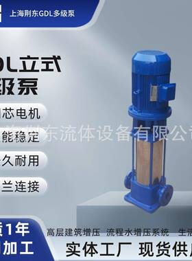 立式多级泵高扬程多级离心泵多级管道泵40GDL6-12*6离心泵