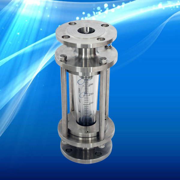 不锈钢玻璃转子流量计F100-40,法兰连接,,DN15-DN100浮子流量计