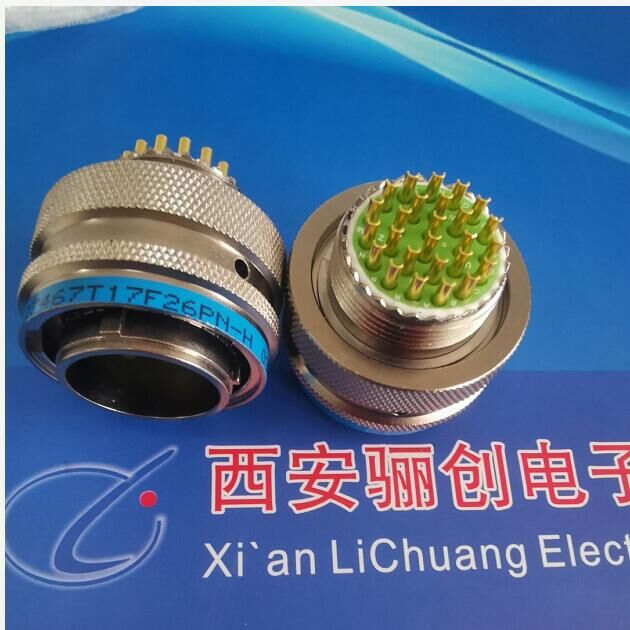 新品圆形连接器JY27467E14F19SNJY27466T14F19PN公母头新品图片