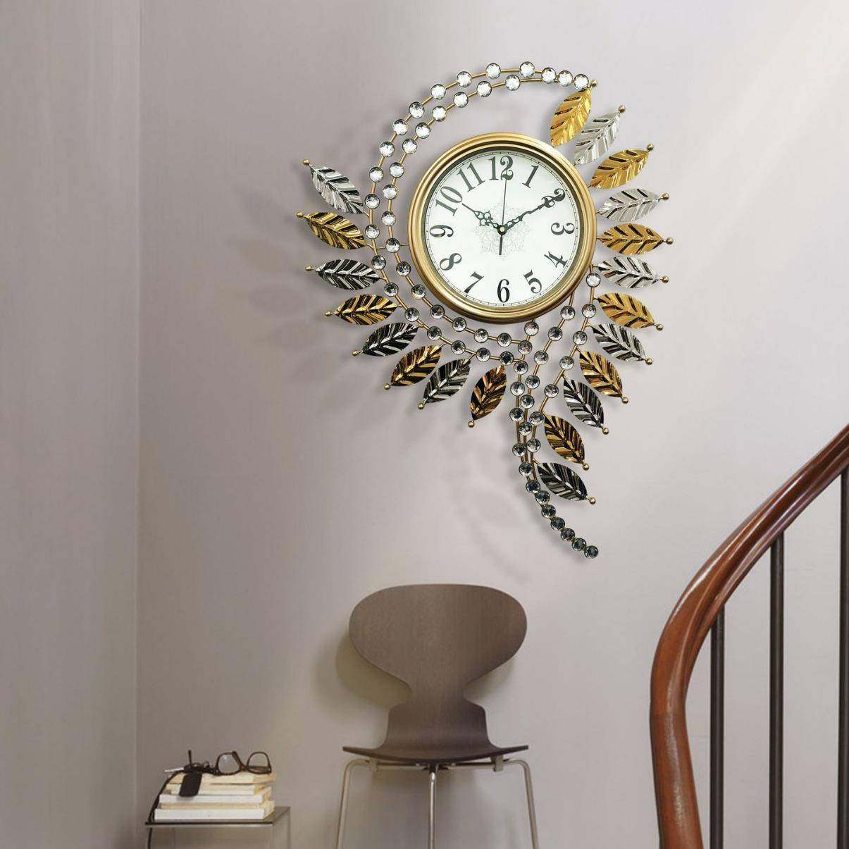 钟表挂钟客厅时尚创意时钟挂表简约墙上家用装饰挂墙电子石英钟