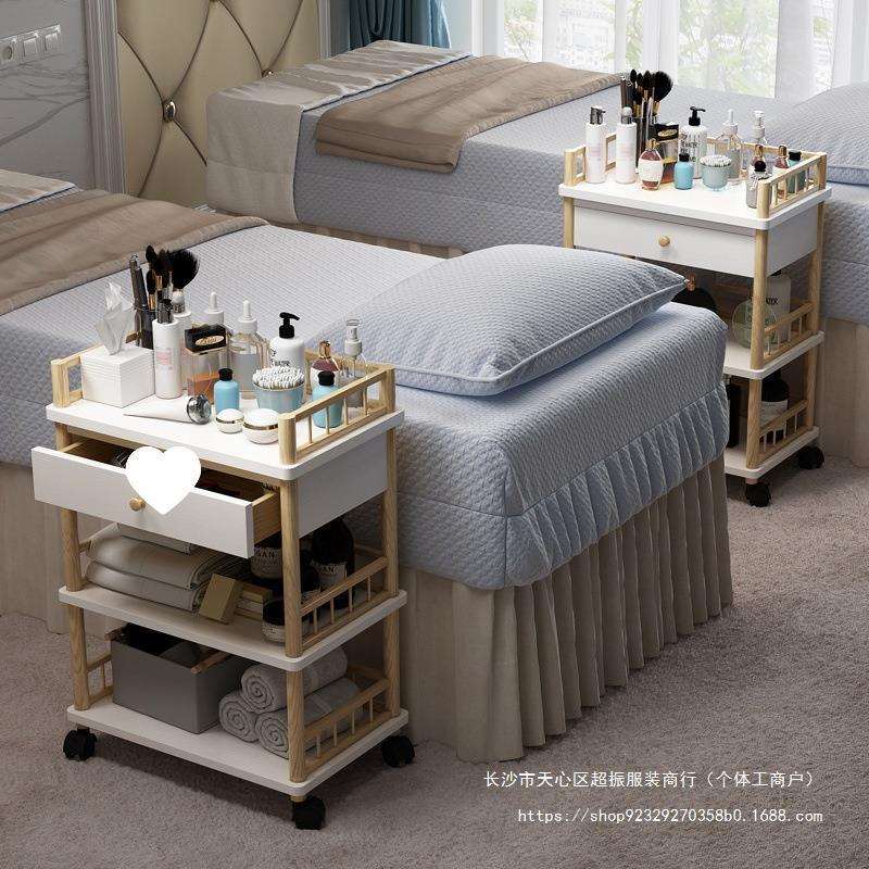 院多功能小推车理发店专用移动仪器收纳置物架美甲工具车新款