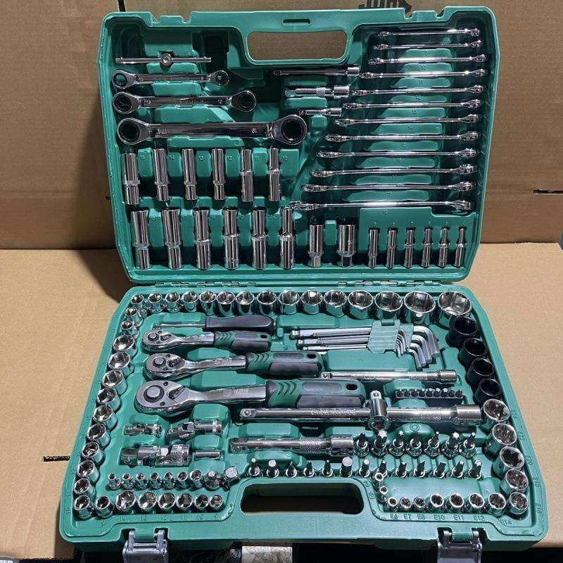 150件套汽修工具套装套筒扳手组合维修修车汽车