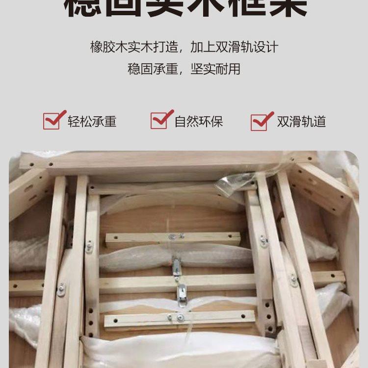 K*实木岩板餐桌椅组合可伸缩小户型家用现代简约轻奢折叠可变圆桌