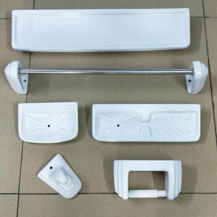 收纳盒肥皂碟陶瓷浴室配件洗手间壁挂式香皂架置物架毛巾架