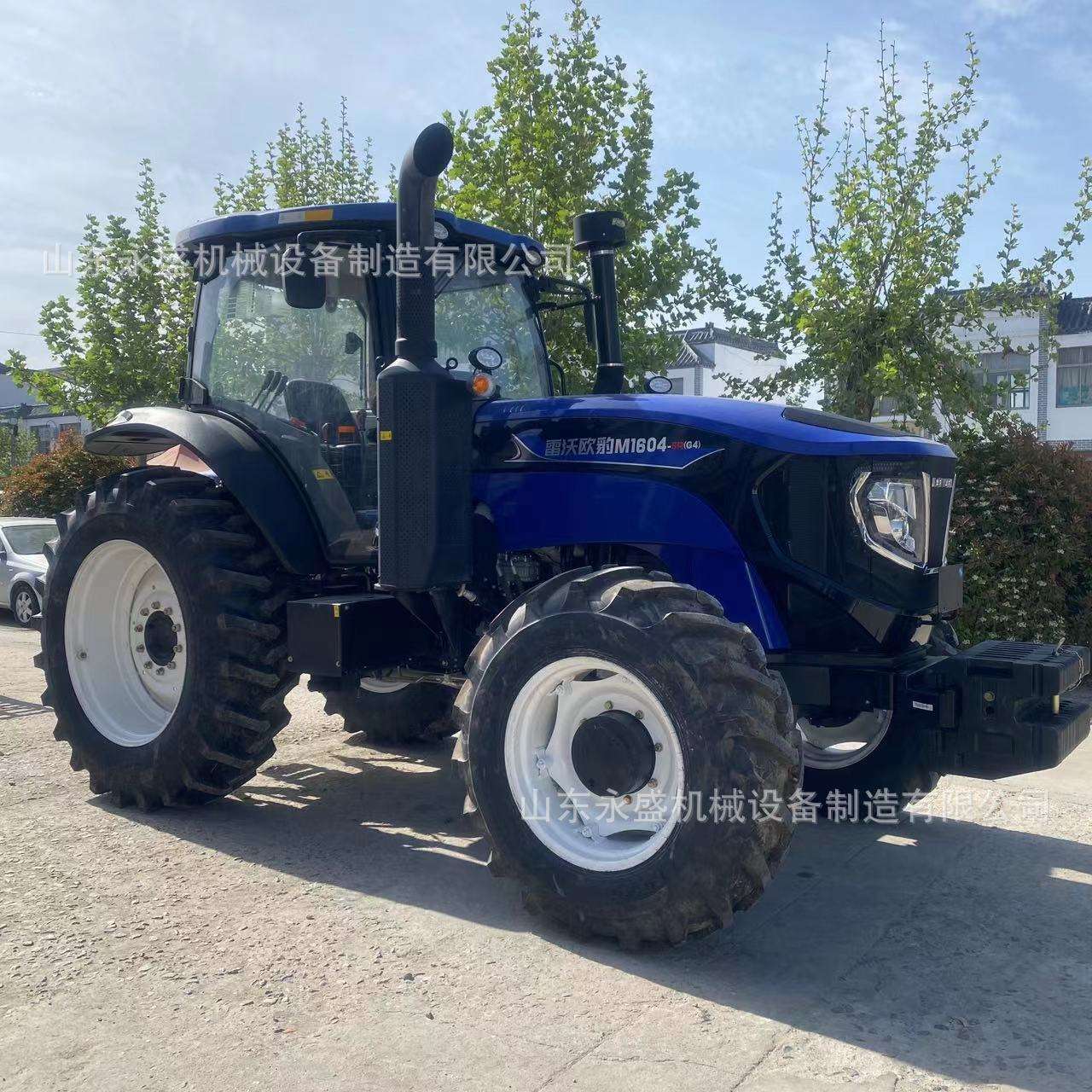 雷沃欧豹M1604-5R(G4)拖拉机大马力四驱农用拉打捆机犁地旋耕机