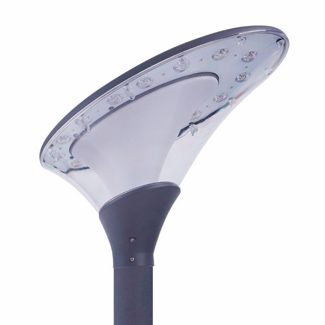 厂家直销一体压铸led庭院灯头 smd 30W景观灯百合花灯
