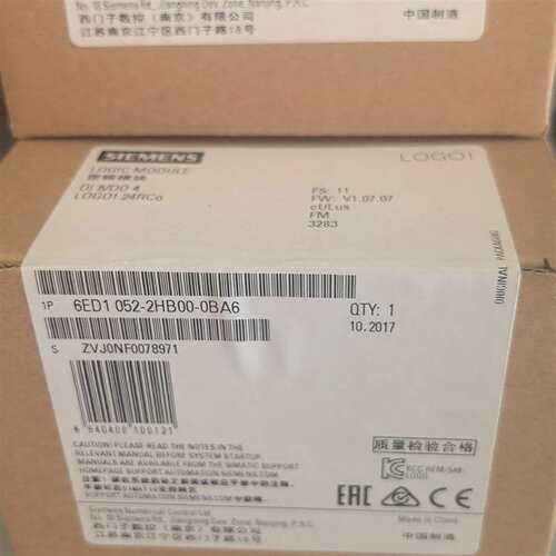 维修6ED1052-2HB00-0BA6西门子LOGO! 24R议价