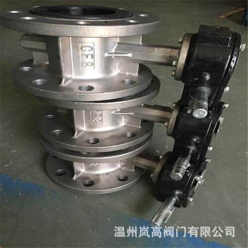 厂家直销 D341X-16P 蜗轮传动 不锈钢材质 法兰连接 DN50