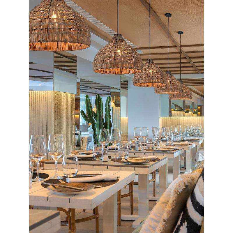 新中式餐厅吊灯酒店餐饮火锅店复古风民宿客厅设计师复古藤编灯饰,鲜花速递/花卉仿真/绿植园艺,割草机/草坪机,淘宝优惠券,粉丝福利购,淘宝优惠卷