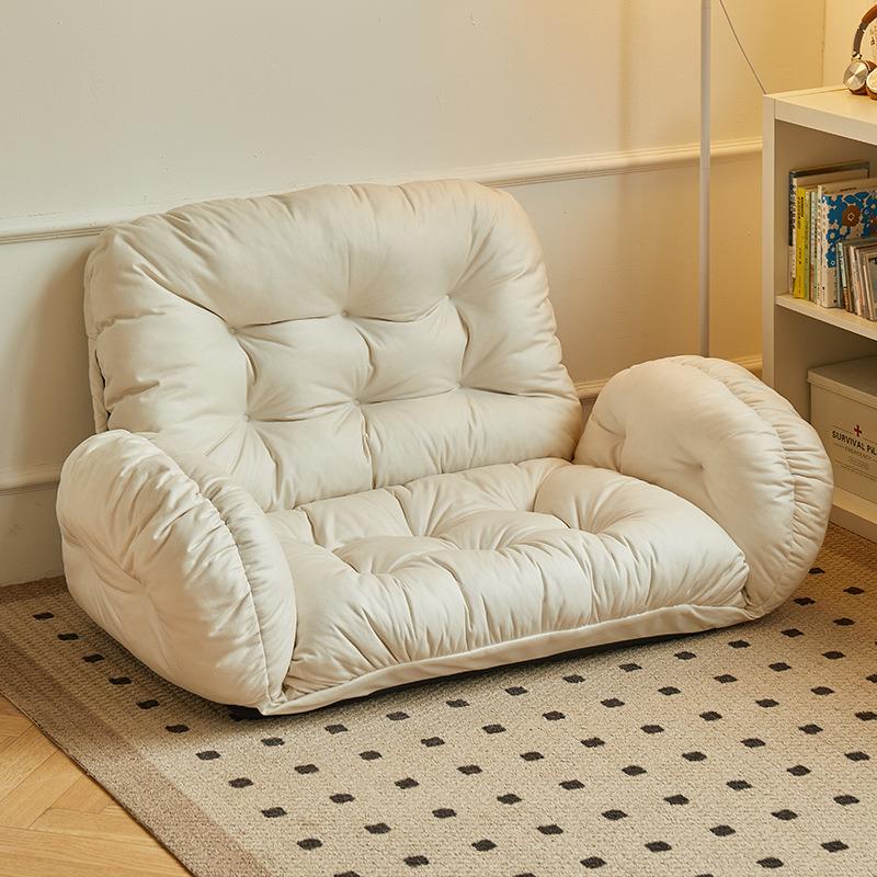 小户型懒人沙发单双人可躺可睡沙发床卧室阳台榻榻米飘窗小沙发椅