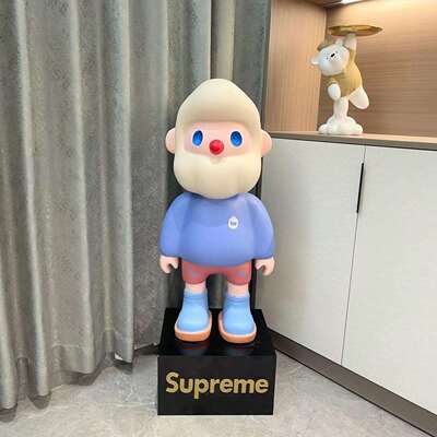 网红 Farmer Bob 男友大型落地客厅摆件卡通装饰品家居橱窗存钱罐