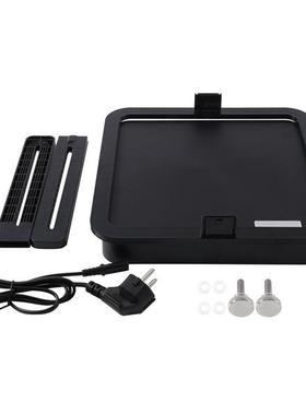 1套 颜色：黑色 材质：金属 AC100-240V 欧规 小鸡育雏加热板 智