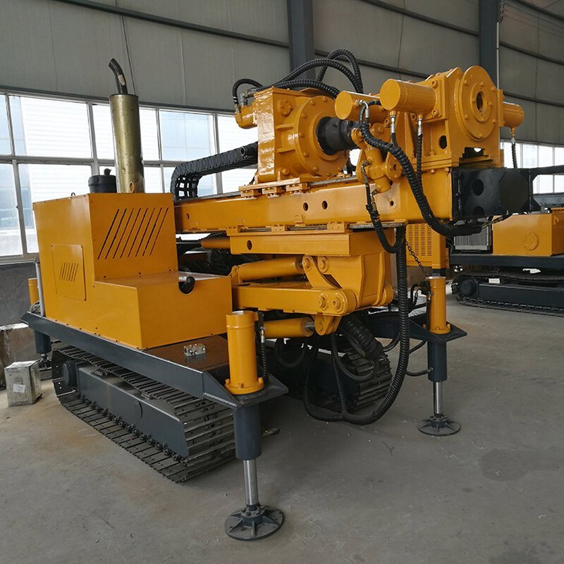 锚固钻机 边坡支护液压锚杆钻机 电动履带行走横向注浆加固钻机