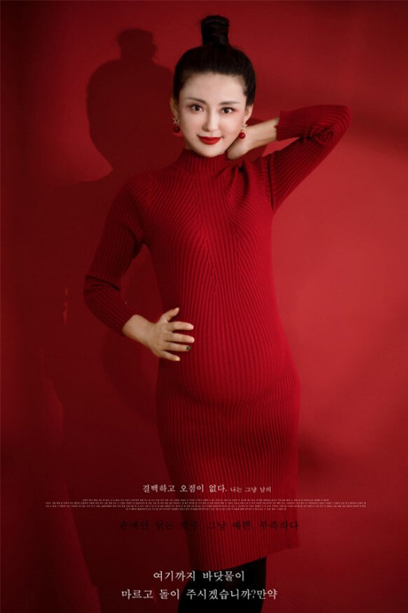 孕妇照服装新款时尚孕妇摄影衣服拍照写真影楼大肚妈咪照片写真
