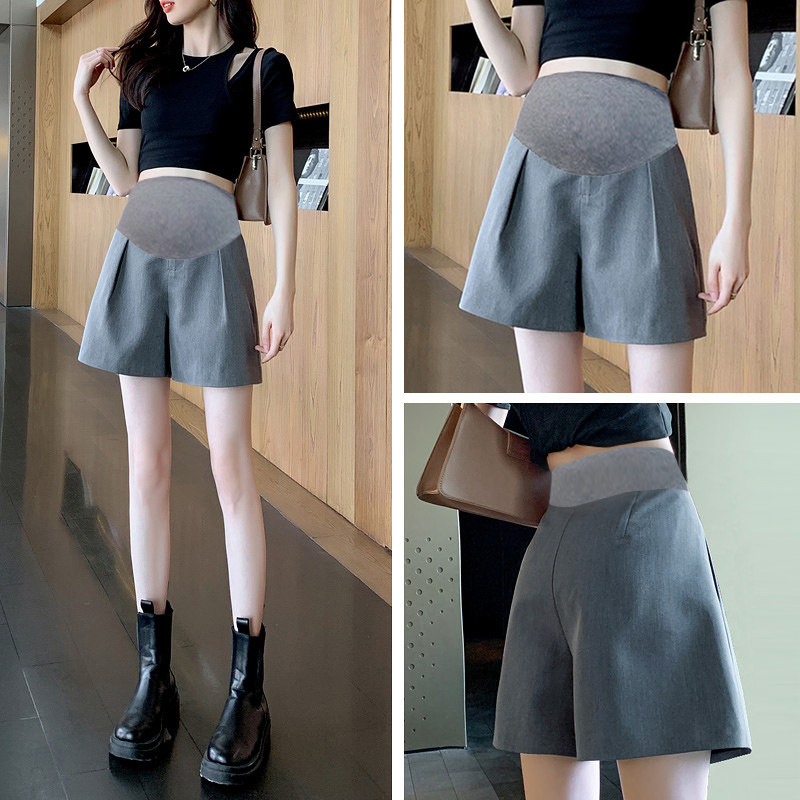 孕妇短裤夏季薄款外穿休闲打底裤女夏装小个子阔腿西装裤夏款裤子,孕妇装/孕产妇用品/营养,孕妇打底裤,淘宝优惠券,粉丝福利购,淘宝优惠卷