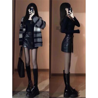 深冬装搭配一整套冬季御