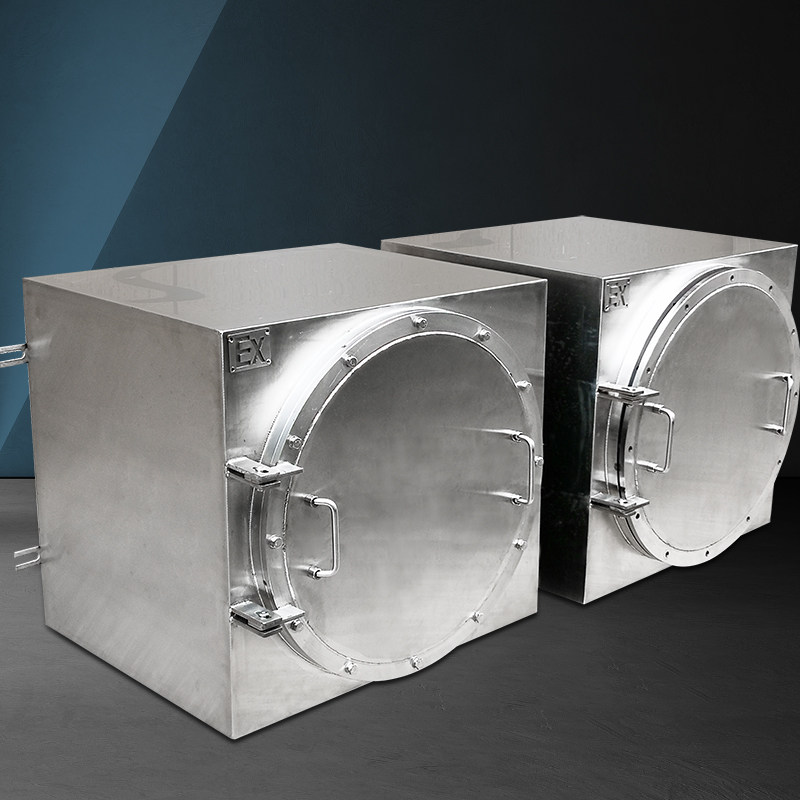 304L不锈钢防爆网络机柜仪表电气保温配电箱6U-42U水泵风机检修箱