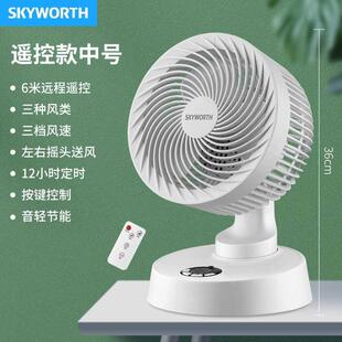 电风扇低噪转页扇宿舍桌面便捷式 空气循环扇家用台式 小型台扇