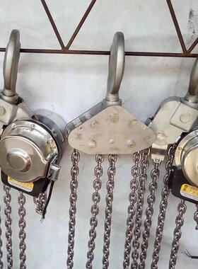 不锈钢条起重葫芦电动起重机1车吨3吨链2T5M 1带1吨3米（跑环链电