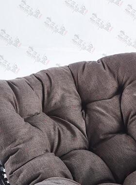 布艺摇椅用休家闲躺椅客厅单懒人沙发人椅小户型阳台金D05B摇属午