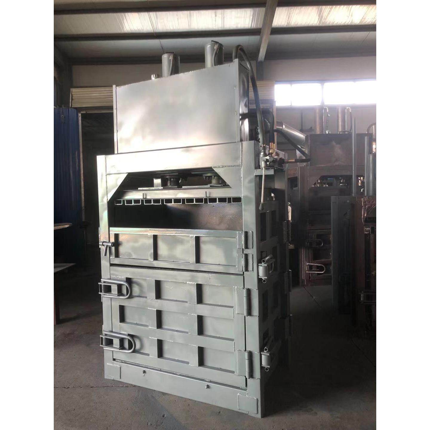 厂家零售包打机废纸皮 塑料 瓶  塑料薄膜xq-60易拉罐 铁丝压扁机