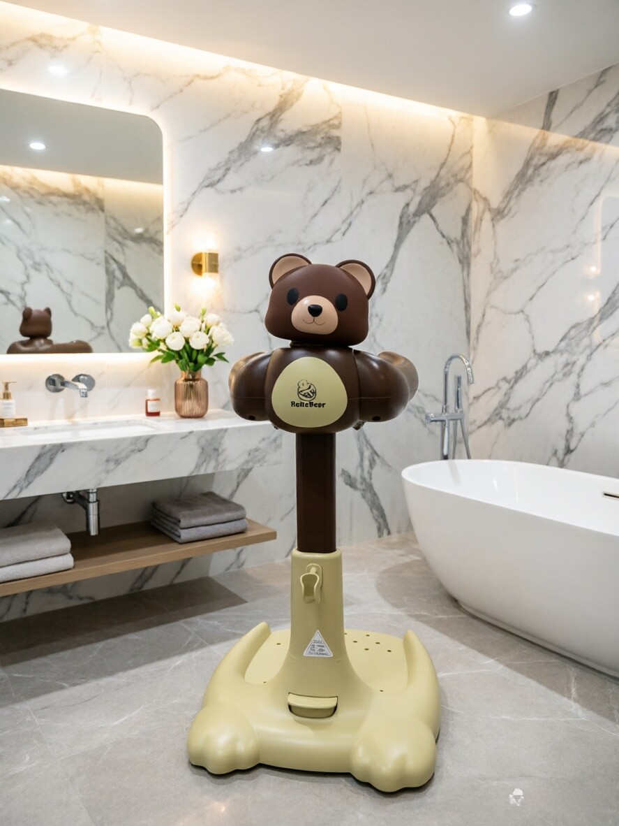 BeBeBear小熊婴儿洗澡宝宝站立洗浴神器沐浴台宝宝洗浴神器浴盆