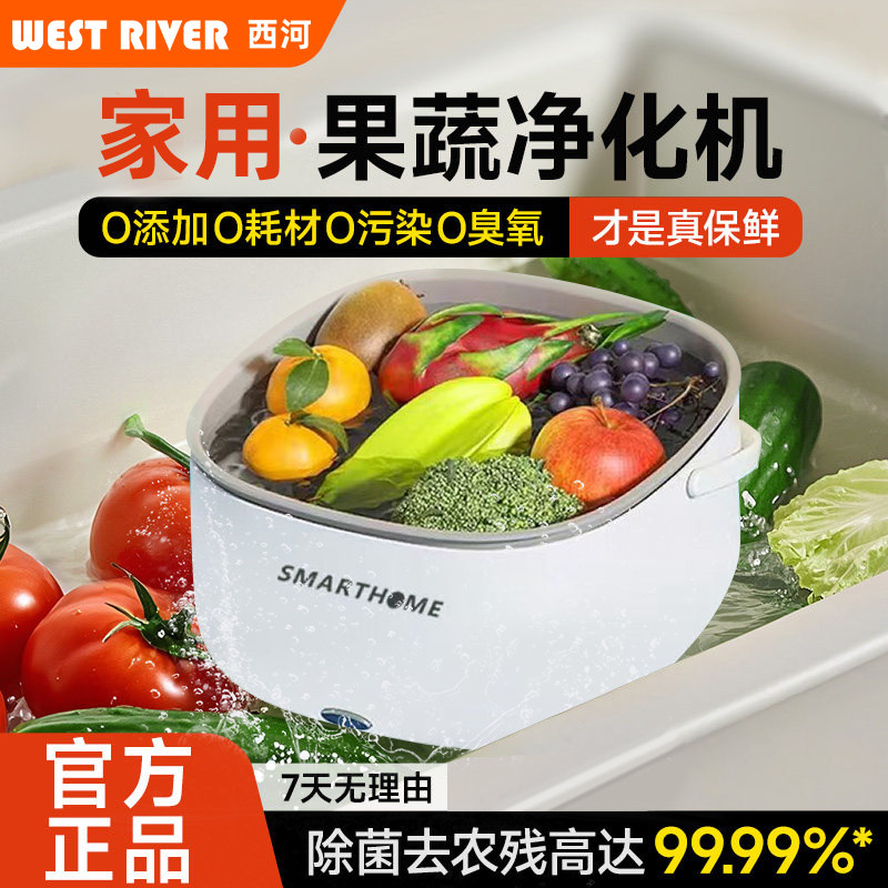 超声波电动洗菜篮高效洁净沥水