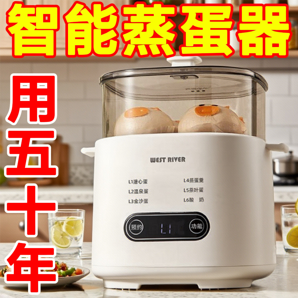 德国蒸蛋器自动断电家用小型多功能煮鸡蛋机神器2025新款煮蛋器