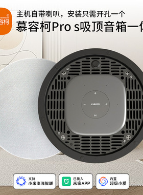 慕容柯 proS吸顶吊顶音响改装一体已接入米家APP全屋控制超重低音