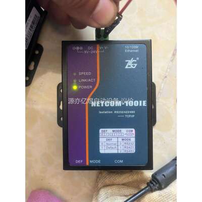 ZLG周立功高性能工业级串口服务器 NETCOM-100IE