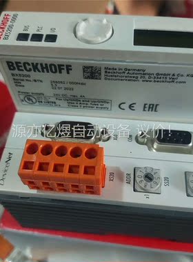 倍福BECKHOFF BX5200 原装正品(议价)