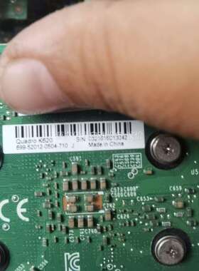 Leadtek/丽台 k620显卡实图