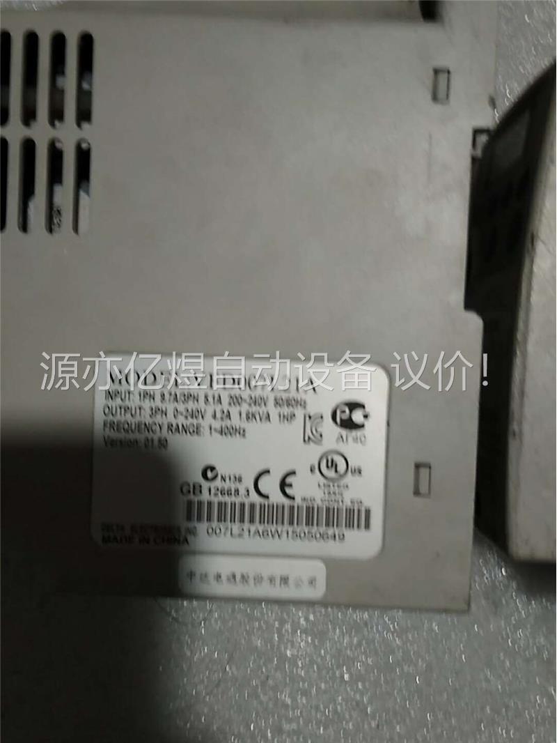 VFD007L21A和VF002L21A测试正常拍前询价(议价)