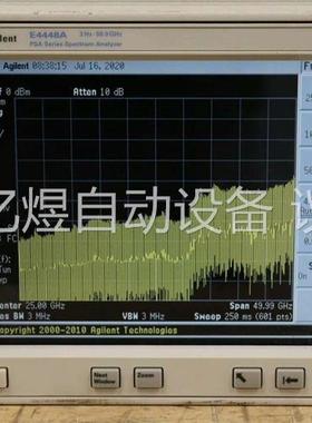 闲置转让一台安捷伦频谱分析仪E4448A，3HZ-50GHZ(议价)